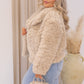NEW LILY FAUX FUR COAT (TAN)