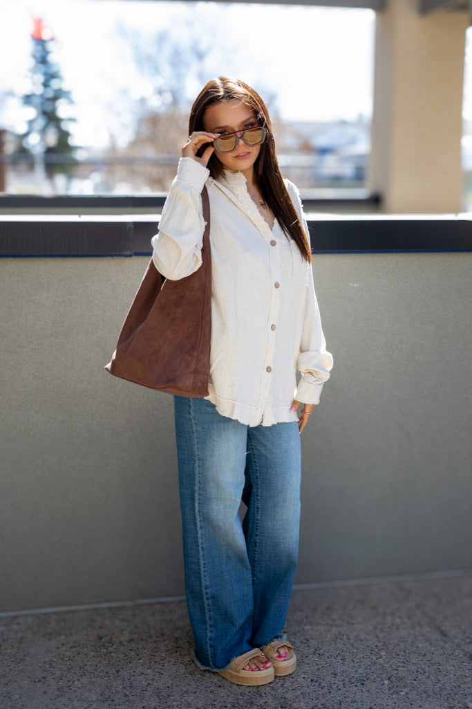 NEW SIERA 90's BAGGY JEANS (MEDIUM WASH)