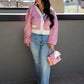 NEW ELLE CARDIGAN (PINK)