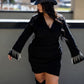 NEW MASON MINI FRINGE DRESS (CURVY)