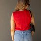 NEW TOVE SLEEVELESS TOP (RED)
