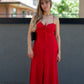 NEW SIERRA MIDI DRESS (RED)