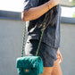 WHITNEY TWEED PURSE (GREEN)