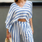 MARINA STRIPED PANT SET