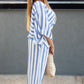 MARINA STRIPED PANT SET