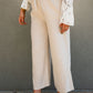 LORA LINEN STRAIGHT LEG PANT