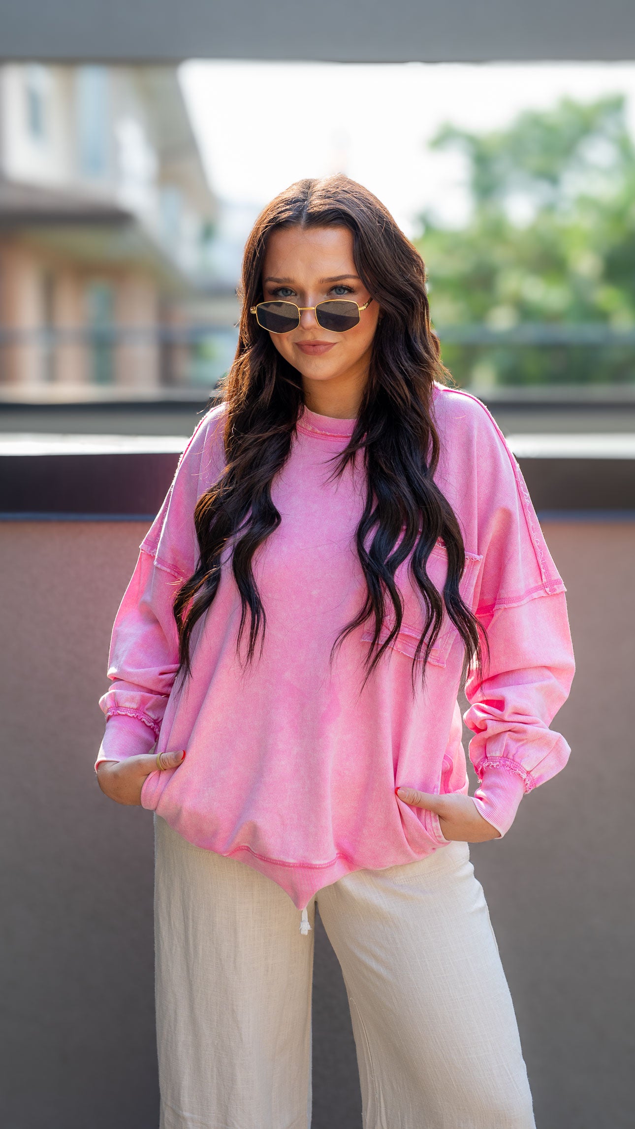 OAKLEE SWEATER | BEST SELLER | PINK