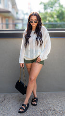 CARLA KNIT SWEATER (WHITE)