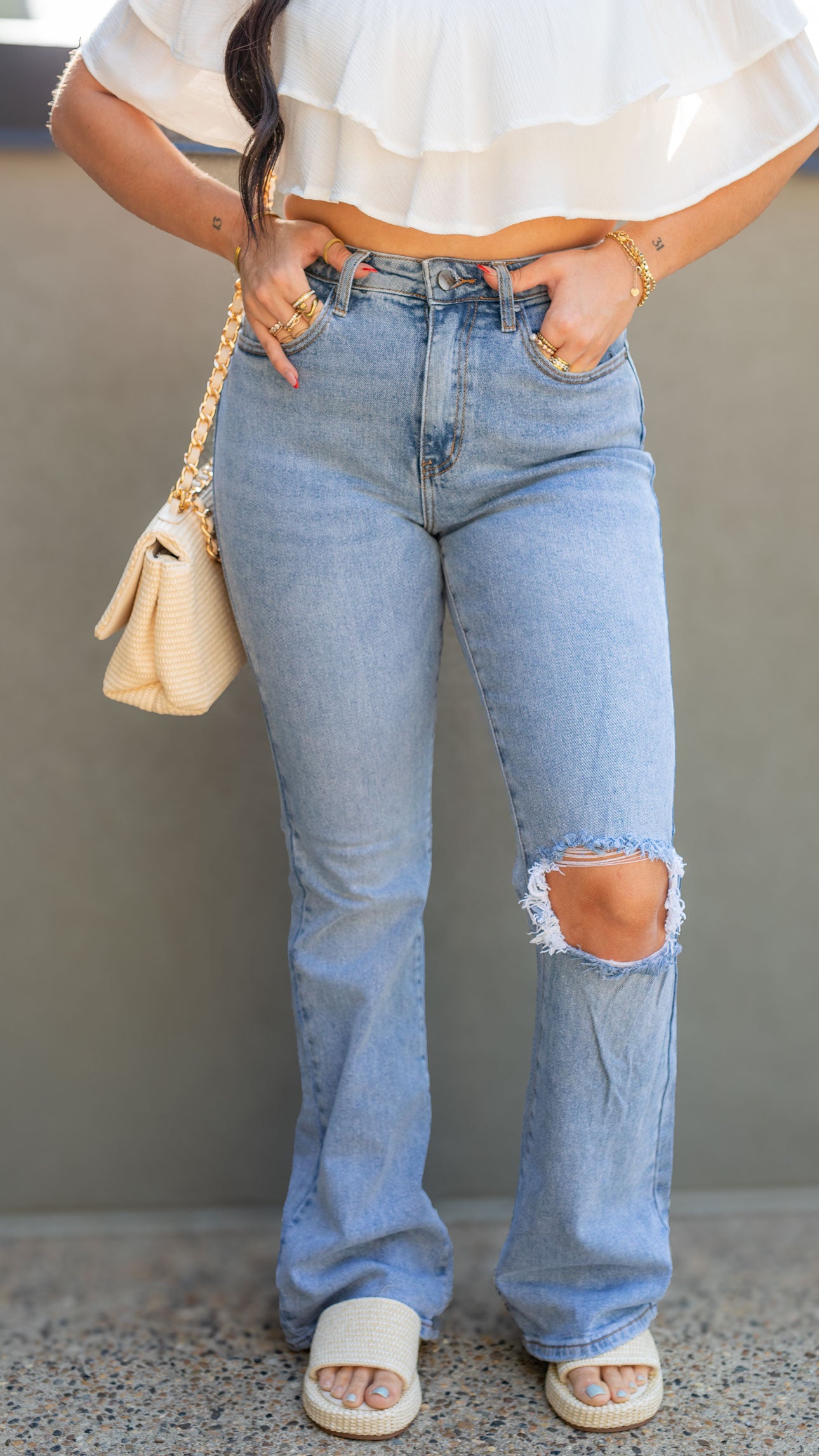 JENNIFER STRAIGHT LEG JEANS