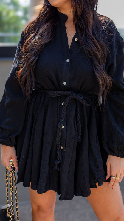 BENETT MINI BLACK DRESS