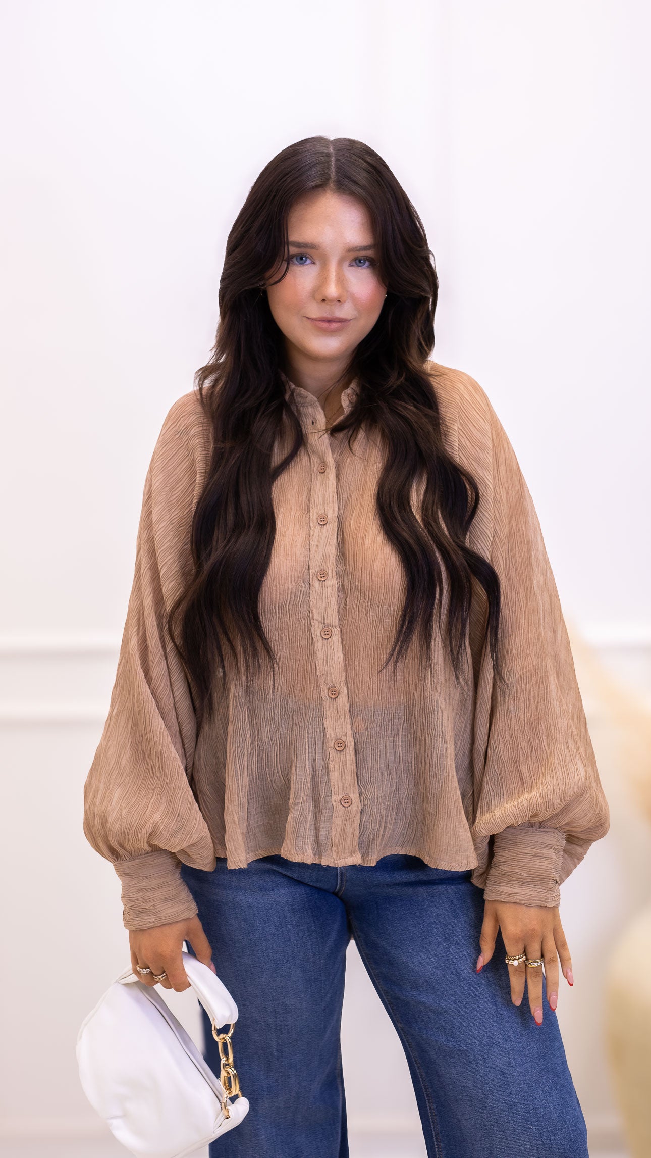 DENVER BUTTON UP BLOUSE