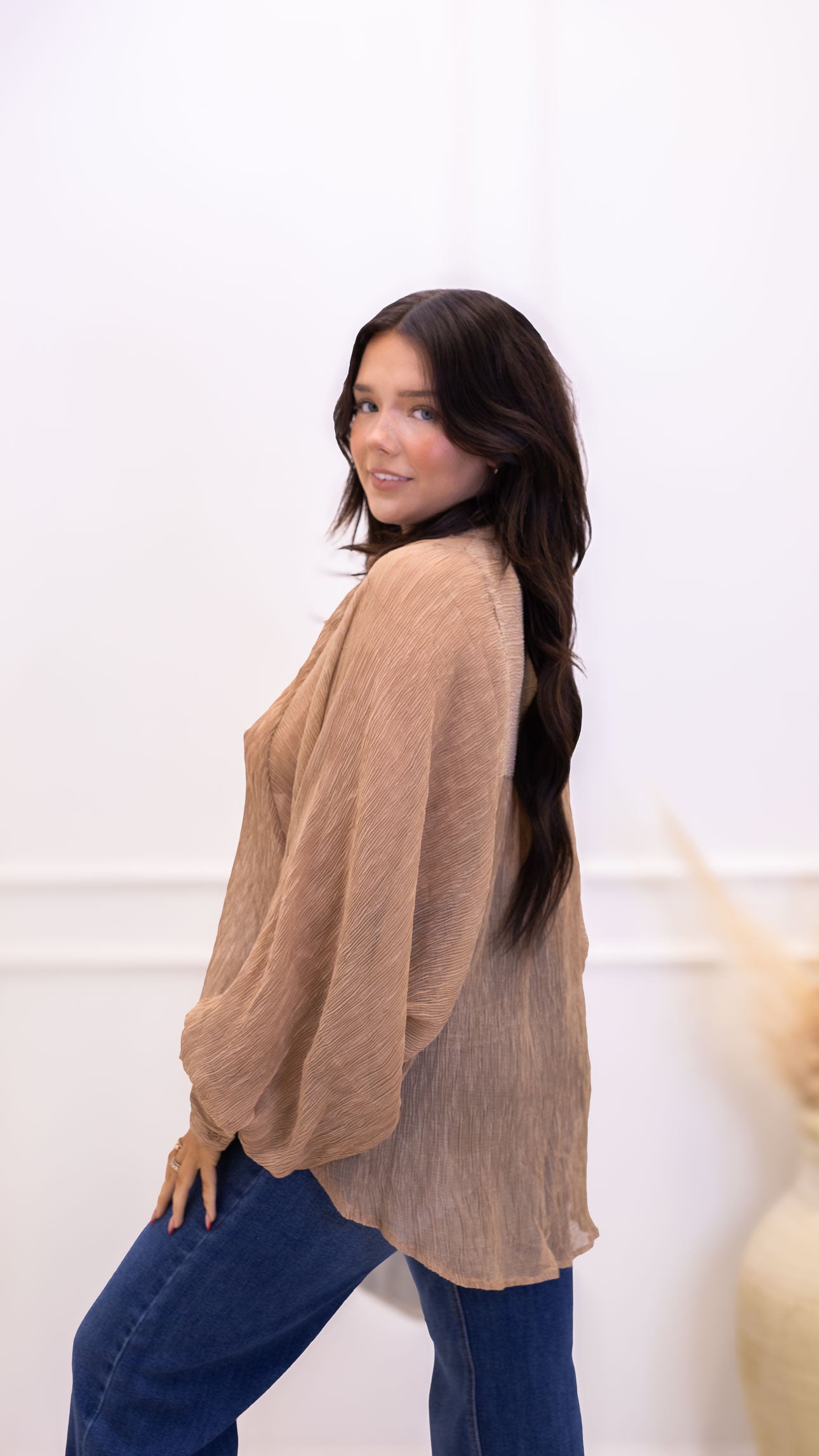 DENVER BUTTON UP BLOUSE