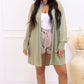 FIONA BUTTON UP SHIRT DRESS (SAGE GREEN)