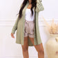 FIONA BUTTON UP SHIRT DRESS (SAGE GREEN)