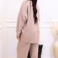 CLASSIC CORDUROY SWEATER AND TROUSER SET