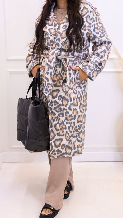 TORIN LEOPARD COAT