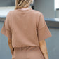 TALIN TWO PIECE SHORT SET (MOCHA)