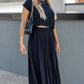 ZOEY MAXI SKIRT SET (BLACK)