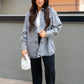 MALVA DENIM SHACKET COAT (GREY) | ONLY