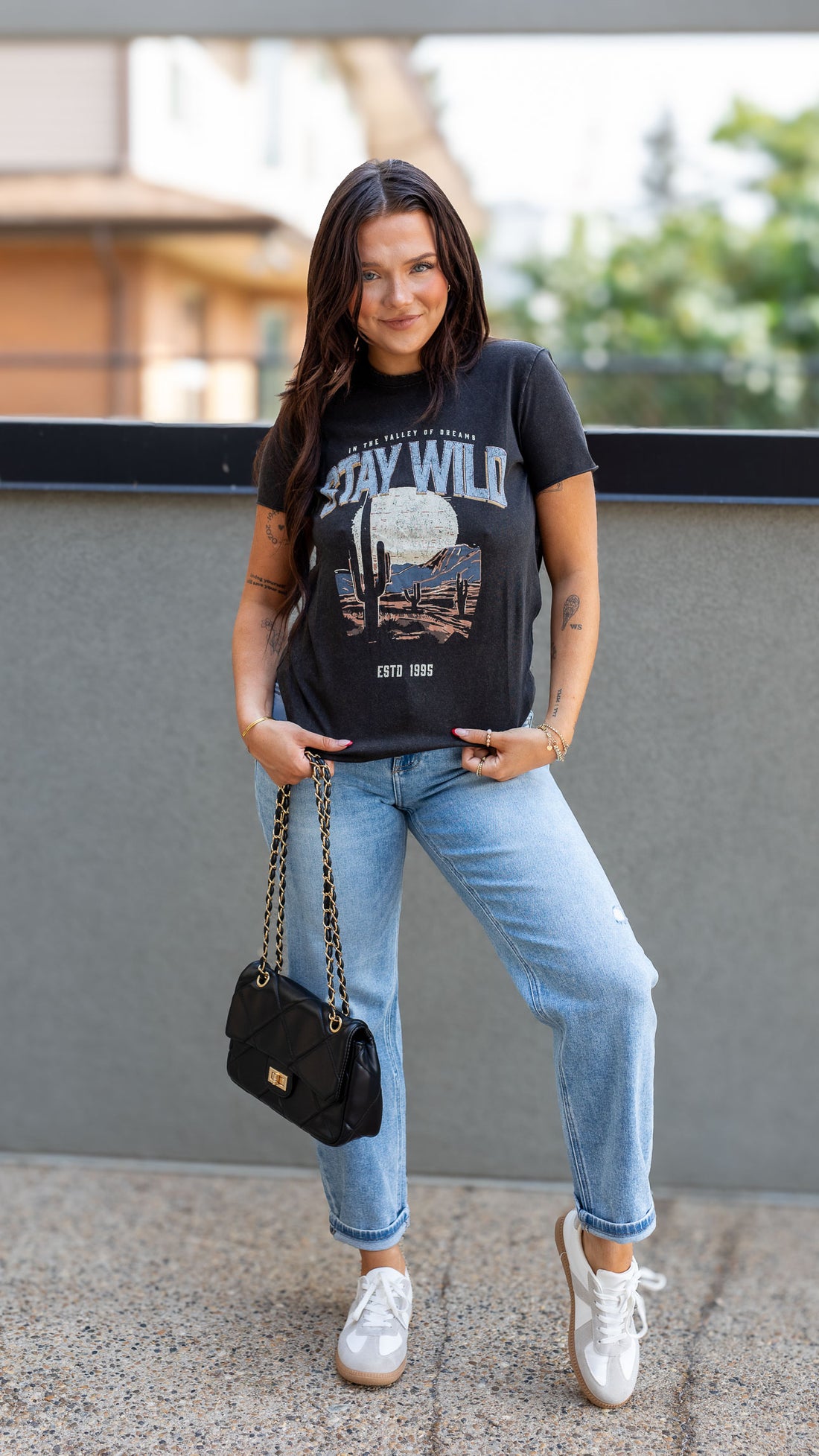 STAY WILD GRAPHIC T-SHIRT | ONLY (BEST SELLER)