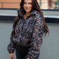 LANA TEDDY ZIP UP (ANIMAL PRINT) | ONLY