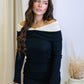 HUDSON MINI OFF SHOULDER DRESS