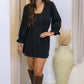 KYA LONG SLEEVE MINI DRESS