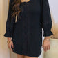KYA LONG SLEEVE MINI DRESS