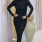 SRIELLA LACE MAXI DRESS (BLACK)