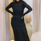 SRIELLA LACE MAXI DRESS (BLACK)