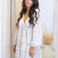 KRISTI MINI BABYDOLL DRESS (CREAM FLORAL)