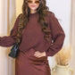 MILOUZ KNIT SWEATER (CHOCOLATE BROWN)