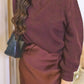 MILOUZ KNIT SWEATER (CHOCOLATE BROWN)