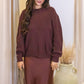 MILOUZ KNIT SWEATER (CHOCOLATE BROWN)