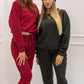 MILA TWO PIECE JOGGER SET (BURGUNDY)