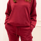 MILA TWO PIECE JOGGER SET (BURGUNDY)