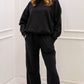 ERINDELL TWO PIECE PANT SET (BLACK)