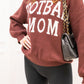 FOOTBALL MOM SWEATER (BROWN)
