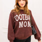 FOOTBALL MOM SWEATER (BROWN)