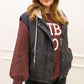 QUILTED HOODED VEST (BLACK)