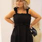 NEW KIMBERLY RUFFLED MIDI DRESS | + CURVY (BLACK)