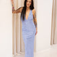NEW PAYTON PLUNGE SEQUIN MAXI DRESS (BLUE)