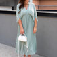 NEW TAMARA PLEATED MAXI DRESS (SAGE)