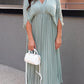 NEW TAMARA PLEATED MAXI DRESS (SAGE)