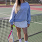 NEW VELENZIA TENNIS CLUB SWEATSHIRT (LT.BLUE)