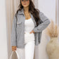 NEW ROSIE RIBBED SHACKET (GREY) | BEST SELLER