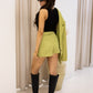 NEW HALLIE SKORT (LIME)