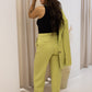 NEW HALLIE TROUSERS (LIME)