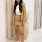 NEW BEAU SKIRT (NUDE)