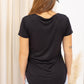 NEW MELISSA T-SHIRT (BLACK) | BEST SELLER